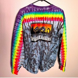 Toyota cruisers tie dye long sleeve moab womens large. Free people